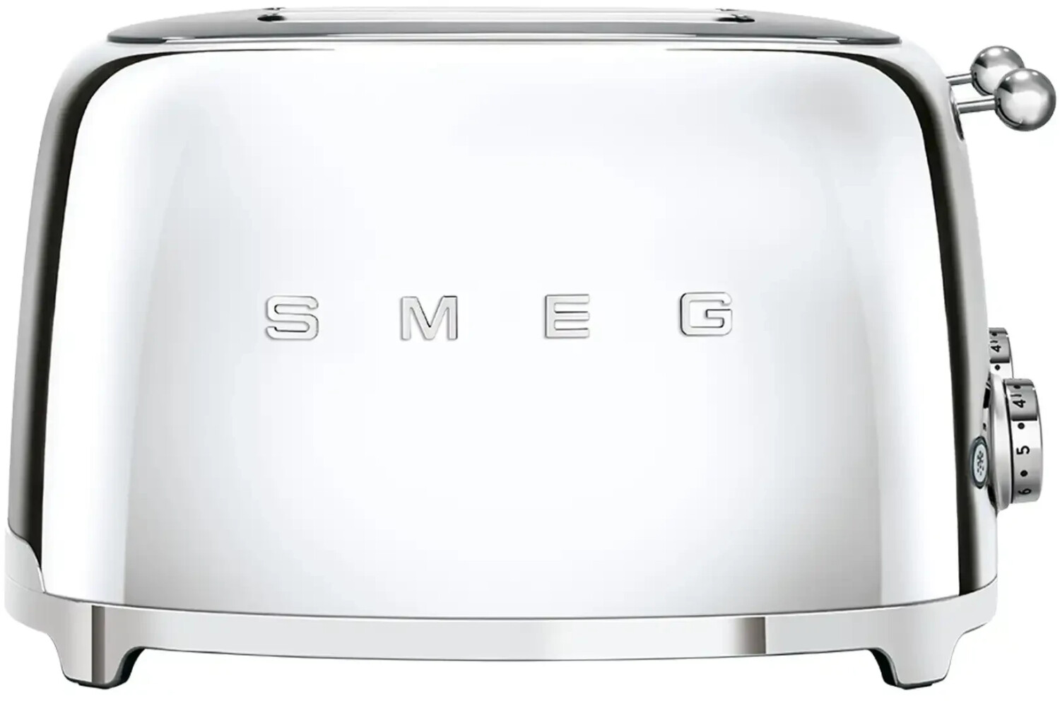 توستر چهار شیار اسمگ ایتالیا مدل SMEG TSF03 TSF03SSEU - رنگ صیقلی